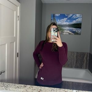 Maroon Bike Crewneck